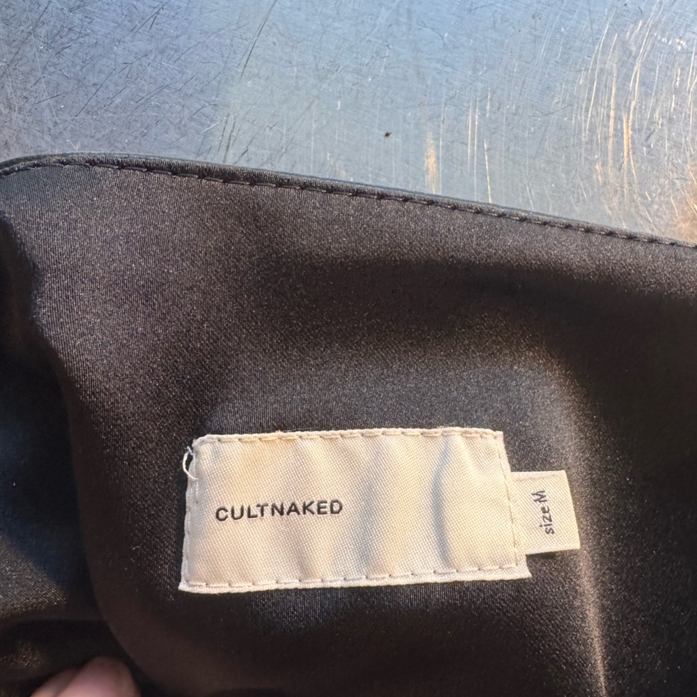 Cultnaked Forever Mini Mini skort in Onyx size Medium